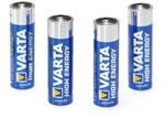 VARTA Mignon Batterie 4906 LR06 High Energy - 4er-Blister