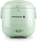 REISHUNGER Mini Reiskocher, salbeigr&uuml;n | 0,3 L - 1-2 Portionen | hochwertige