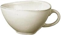Broste Copenhagen 14533224 Nordic Sand Saucenkanne, Steingut,14cm