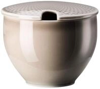 Rosenthal Junto Pearl Grey Zuckerdose mit Einschnitt