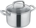 Berndes Topf Tricion Resist 20 cm, Kochtopf mit Deckel 3,9 l Volumen, f&uuml;r alle