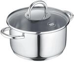 Berndes b.mini Kochtopf 12 cm mit Glasdeckel - Edelstahl Kochtopf f&uuml;r alle