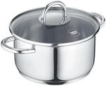 Berndes b.mini Kochtopf 14 cm mit Glasdeckel - Edelstahl Kochtopf f&uuml;r alle
