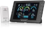Bresser Funkwetterstation mit Au&szlig;ensensor, 5,7" Display, Wettervorhersage,