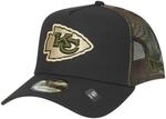 New Era Snapback Trucker Cap - Kansas City Chiefs Wood camo