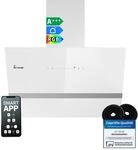KKT KOLBE Dunstabzugshaube 60 cm | 782 cbm/h Umluft Abluft | Kopffrei | Wandhaube 