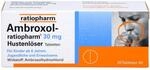 Ambroxol-ratiopharm 30 mg Tabletten: L&ouml;sen den Schleim und lindern den Husten...
