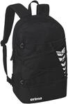 Erima Unisex Six Wings Rucksack mit Bodenfach (7232408) schwarz, 1