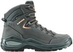 LOWA Stiefel mittel RENEGADE EVO GTX MID Ws W graphit/aprikose, 42