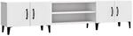 vidaXL TV-Schrank Wei&szlig; 180 x 31,5 x 40 cm Holzwerkstoff