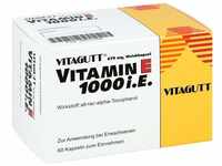 VITAGUTT Vitamin E 1000 Weichkapseln 60 St