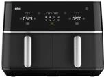 Braun TwinCook 5 TD5030IBK, Hei&szlig;luftfritteuse mit 10L Fassungsverm&ouml;gen, 80-200&deg;,