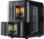 CHEF CUISINE Air Fryer Dual Zone 9L | Hei&szlig;luftfritteuse mit 2 unabh&auml;ngigen