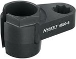 HAZET Abgassonden Einsatz 4680-6, 1/2 Zoll (12,5 mm) Doppel-Vierkant | Antrieb 1/2