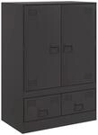 vidaXL Highboard, Sideboard mit Stauraum, Kommode Anrichte Schrank f&uuml;r Wohnzimmer,