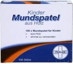 MUNDSPATEL Holz f&uuml;r Kinder 100 St