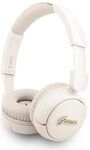CG MOBILE Kopfh&ouml;rer Guess Bluetooth 5.3 mit Metall-Logo (Beige)