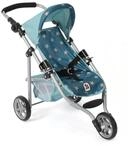 Bayer Chic 2000 Puppenbuggy Lola | Sternchen T&uuml;rkis | F&uuml;r Puppen bis 50 cm 
