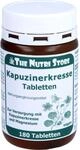 Kapuzinerkresse vegane Tabletten 180 Stk. mit 200 mg Kapuzinerkressepulver und 25 mg