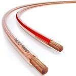 deleyCON 10m Lautsprecherkabel 2x 4,0 mm&sup2; - reines Kupfer - OFC Speaker Cable Kabel