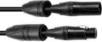 PSSO DMX Kabel IP65 3pol 3m sw | Zuverl&auml;ssiges DMX-Kabel f&uuml;r den Au&szlig;eneinsatz