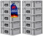 PROREGAL SuperSparSet 10x Eurobox NextGen Portable Made in Germany | HxBxT