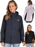 Valkental - Reflektierende & Wasserdichte 3in1 Jacke Damen [Fleece Zipp-In &