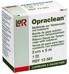 Opraclean Mullbinde z.Tampon.m.Jodoform 2 Cmx5 m