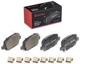 BREMBO Bremsbelagsatz, Scheibenbremse P09027 | Kompatibel mit: TESLA MODEL 3,...