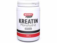 MEGAMAX Kreatin Pulver | hochdosiert reines Creatin Monohydrat für Muskelwachstum 