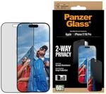 Panzer Glass 2-Way Privacy Screen Protector iPhone 17 | iPhone 16 Pro | Ultra-Wide