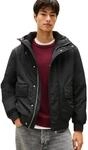 Tommy Jeans Herren Tjm City Ready Bomber Dm0dm22032 Andere Jacken, Black (Black), XXL