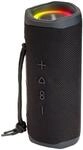 DENVER BTV-223B Kabelloser TWS Bluetooth-Lautsprecher mit LED Lichteffekten und...