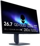 Alienware 27 Gaming Monitor - AW2725D, QHD (2560x1440), 280Hz, QD OLED, 0.03ms,