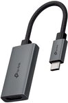 TP-Link UA520C USB C auf HDMI Kabel 4K 60Hz, 10cm langes geflochtenes Kabel, Plug &