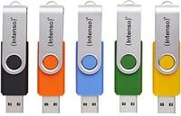 Intenso 5X 32GB Office Line USB Stick Set - Super Speed USB 3.2 Gen 1 | Bunte Flash