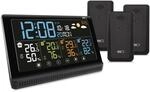 EMOS - Funk-Wetterstation mit 3 Au&szlig;ensensoren und USB-Port - Thermometer,