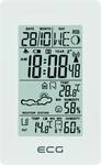 ECG MS 100 Wetterstation mit Funksensor bis 30 Meter Entfernung, Thermometer,
