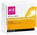 Eisentabletten AbZ 100 mg Filmtabletten: Zum Ausgleich von Eisenmangel, 100