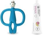 Matchstick Monkey Zahnungssortiment &ndash; Bei&szlig;ring & Bio-Zahnungsgel Erdbeere-Banane,