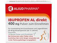 ALIUD PHARMA Ibuprofen AL direkt 400 mg Pulver zum Einnehmen, 20 Beutel: Bei