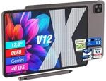 VALE Tablet V12X LTE - 128 GB Speicher - 12,6 AMOLED 2,5K Display - mit Android...