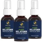VITACTIV Melatonin Einschlafspray - Pfefferminze & Limette - 1155 Tage Vorrat,