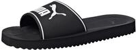 Puma PURECAT 2.0 Slide Sandale, Unisex, Schwarz/Wei&szlig;, 8 UK
