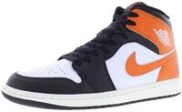Starfish & Black Jordan 1 Mid Sneaker
