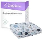 Dailydream Gewichtsdecke Kinder 104x150cm, 3,2 kg, Baumwolle, Motiv Wald