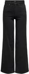 ONLY Female Jeans mit weitem Bein ONLMADISON Hohe Taille Weiter Beinschnitt Jeans