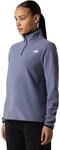 THE North FACE Damen Glacier Fleece 1/4 Zip Weste, Twilight Galaxy, M EU