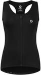 Rogelli Abbey Radtrikot Damen &auml;rmellos - Fahrradtrikot Damen mit Rei&szlig;verschluss -
