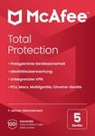 McAfee Total Protection (5 Ger&auml;t) 2025 | 12 Monate| Secure VPN, Sicherheitssoftware